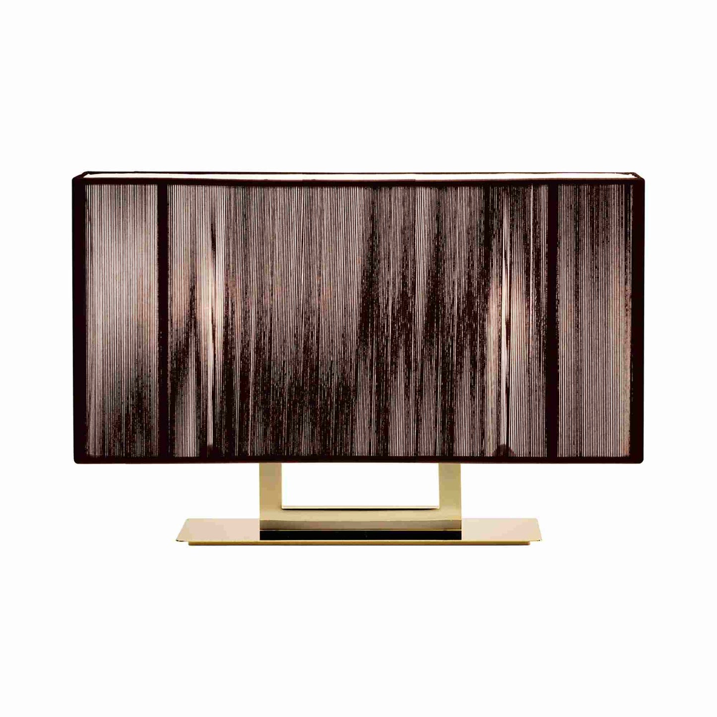 Clavius Table Lamp in Tobacco/Gold (Large).