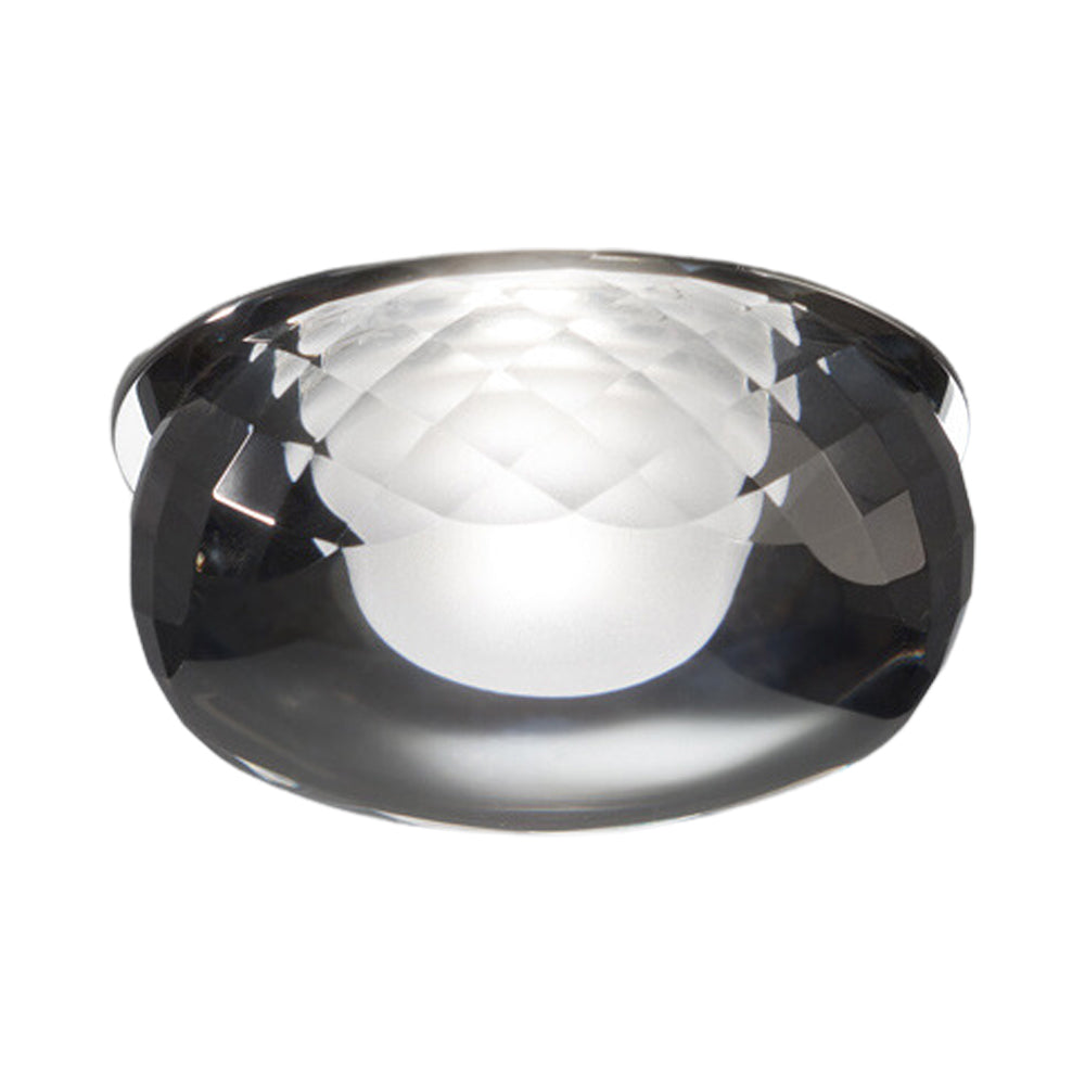 Fairy LED Recessed Downlight in Smoked Grey.