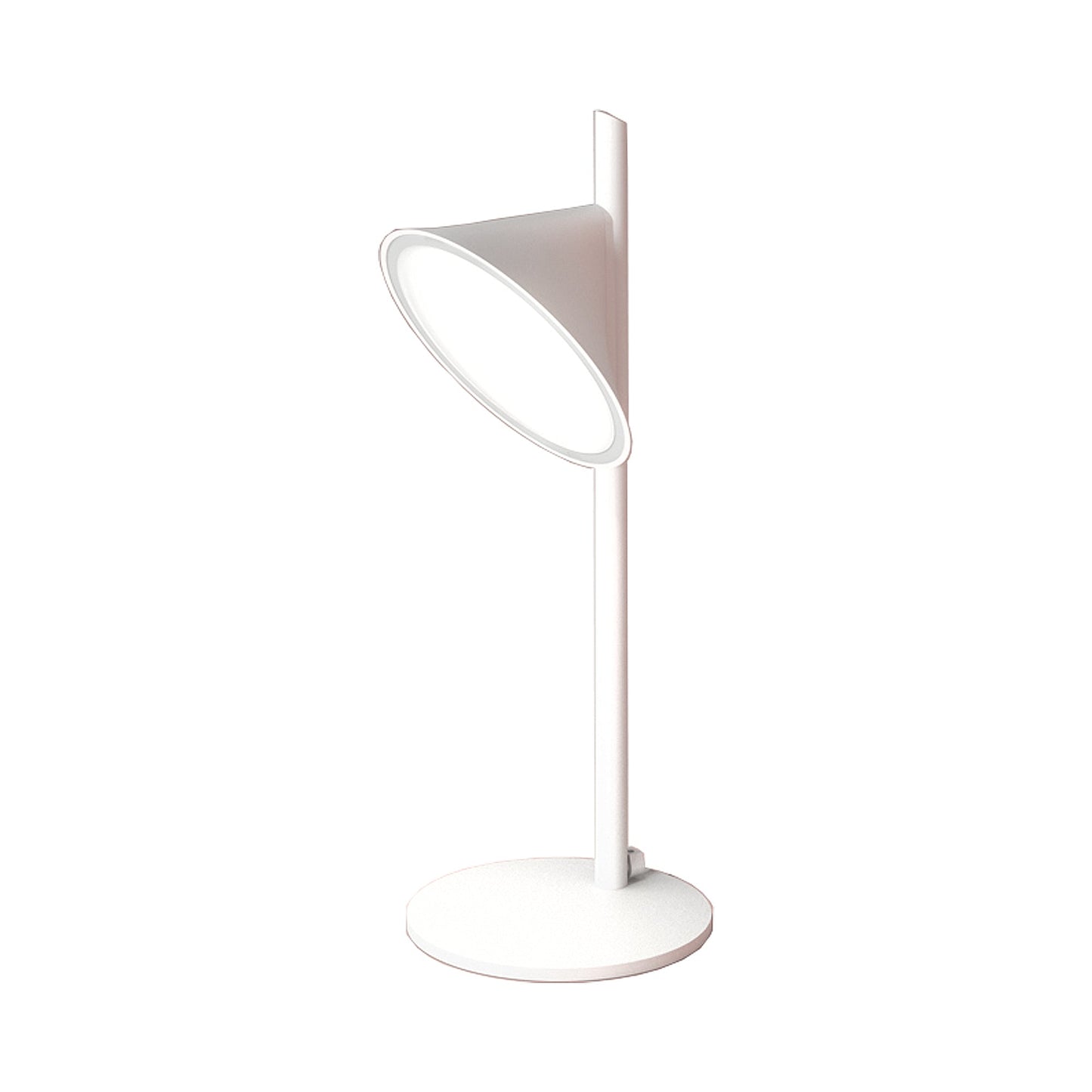 Orchid LED Table Lamp in White.