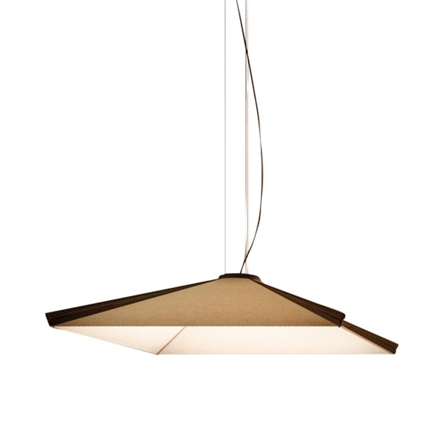 Salina LED Pendant Light in Cream (Large).