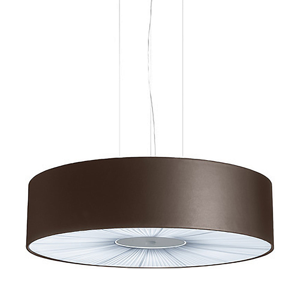 Skin Pendant Light in Brown/White (Large).