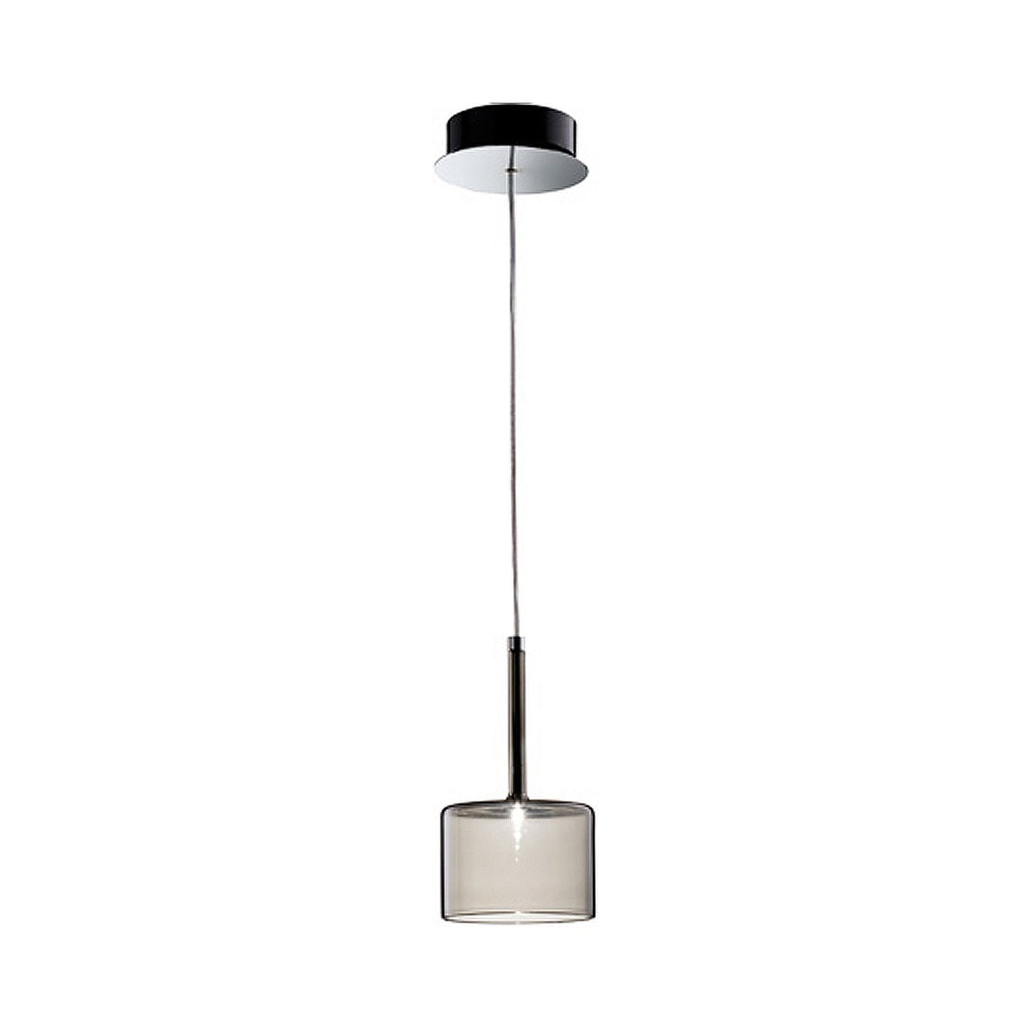 Spillray Pendant Light in Grey (5.5"D X 10"H).