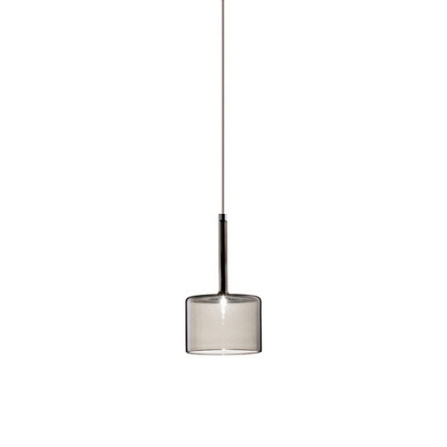 Spillray Plus LED Pendant Light in Grey (5.5"D X 10.25"H).