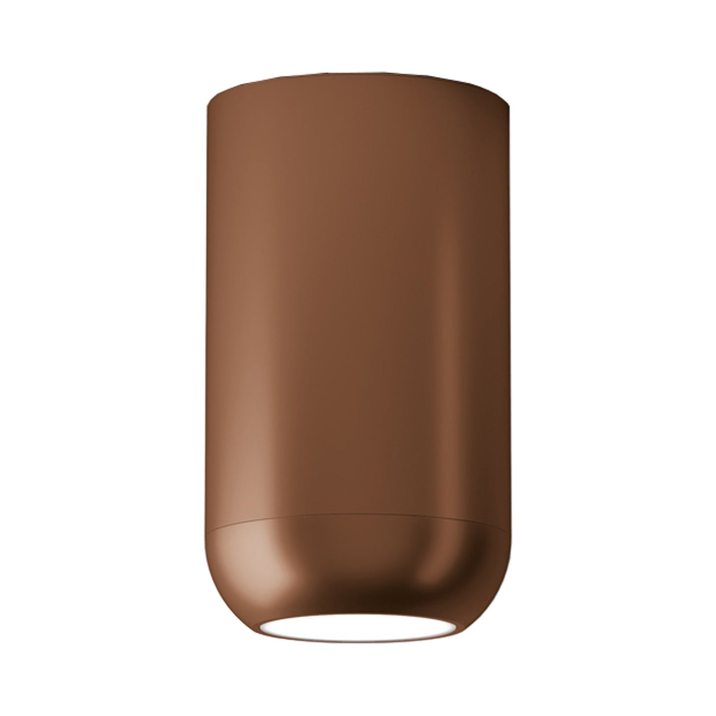 Urban LCC LED Flush Mount Ceiling Light in Matt Bronze (Large).