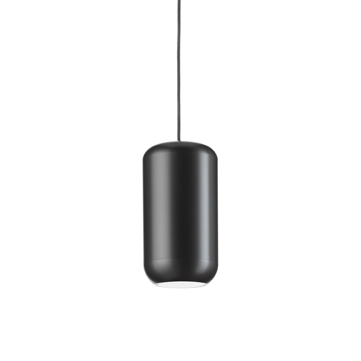 Urban LCC LED Pendant Light in Matt Nickel (Medium).