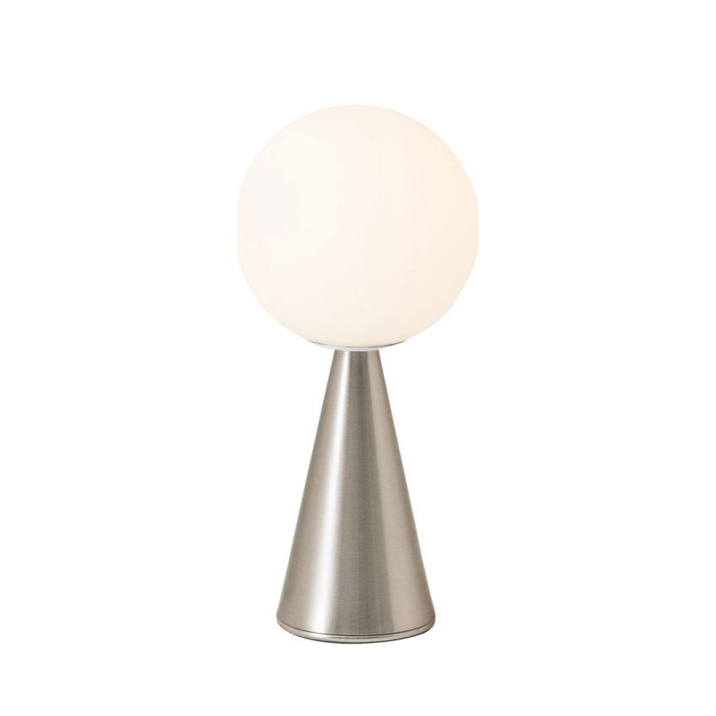 Bilia Table Lamp in Satin Nickel (Large).