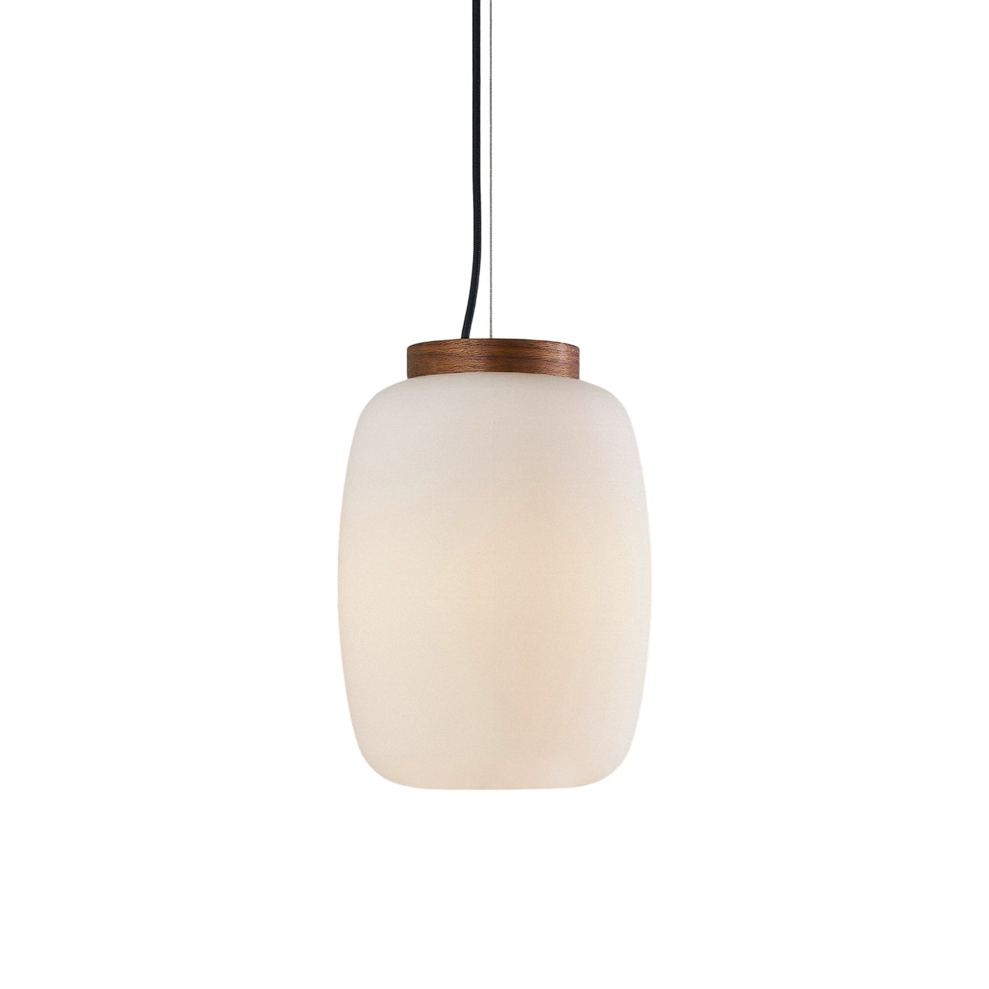 Misko Pendant Light in Walnut (13-Inch).