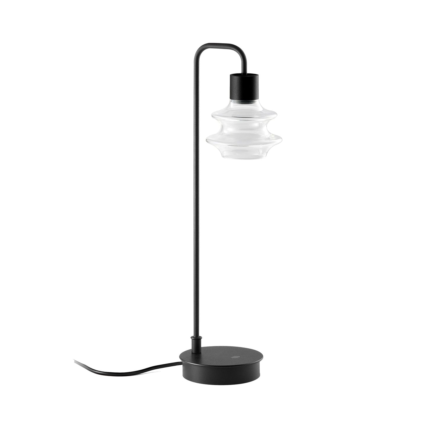 Drop LED Table Lamp in Transparent Glass (Proxy/Large).