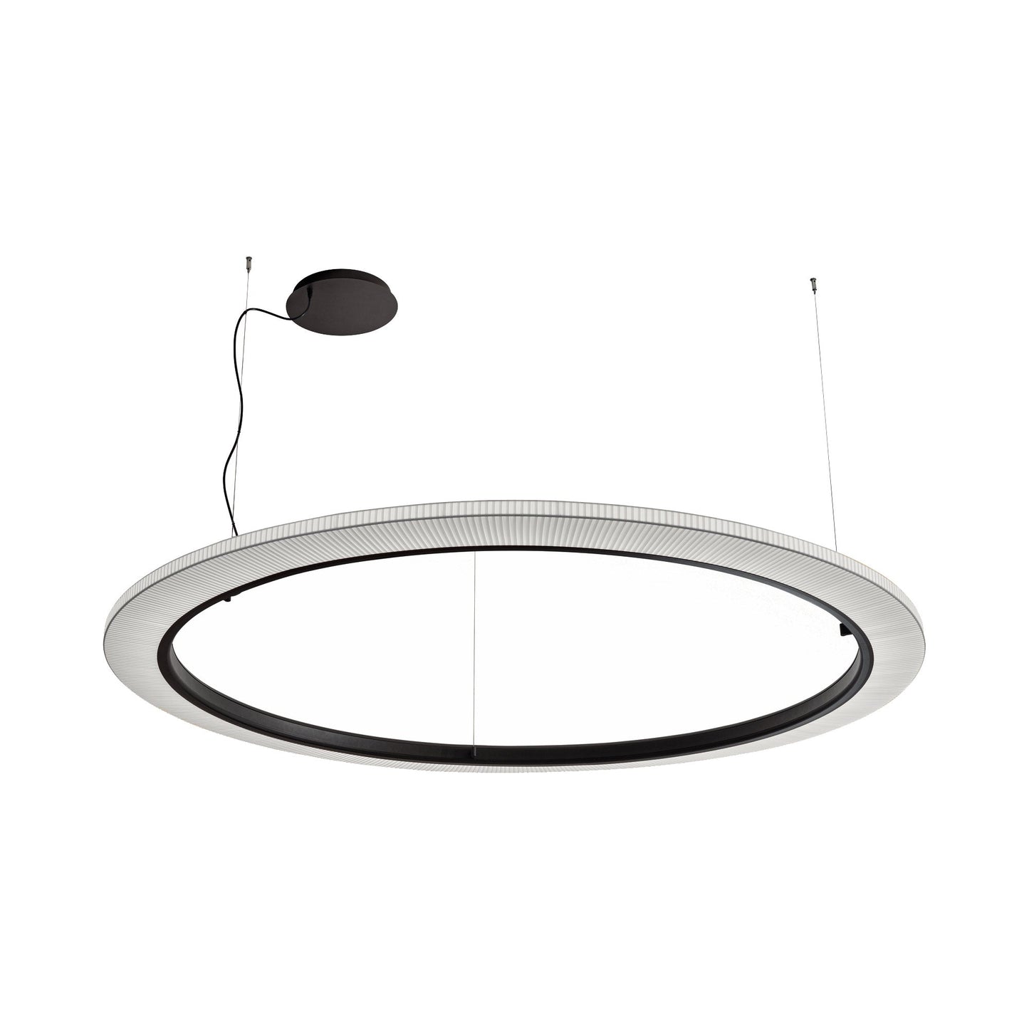 Roda LED Pendant Light in White (78.74-Inch).