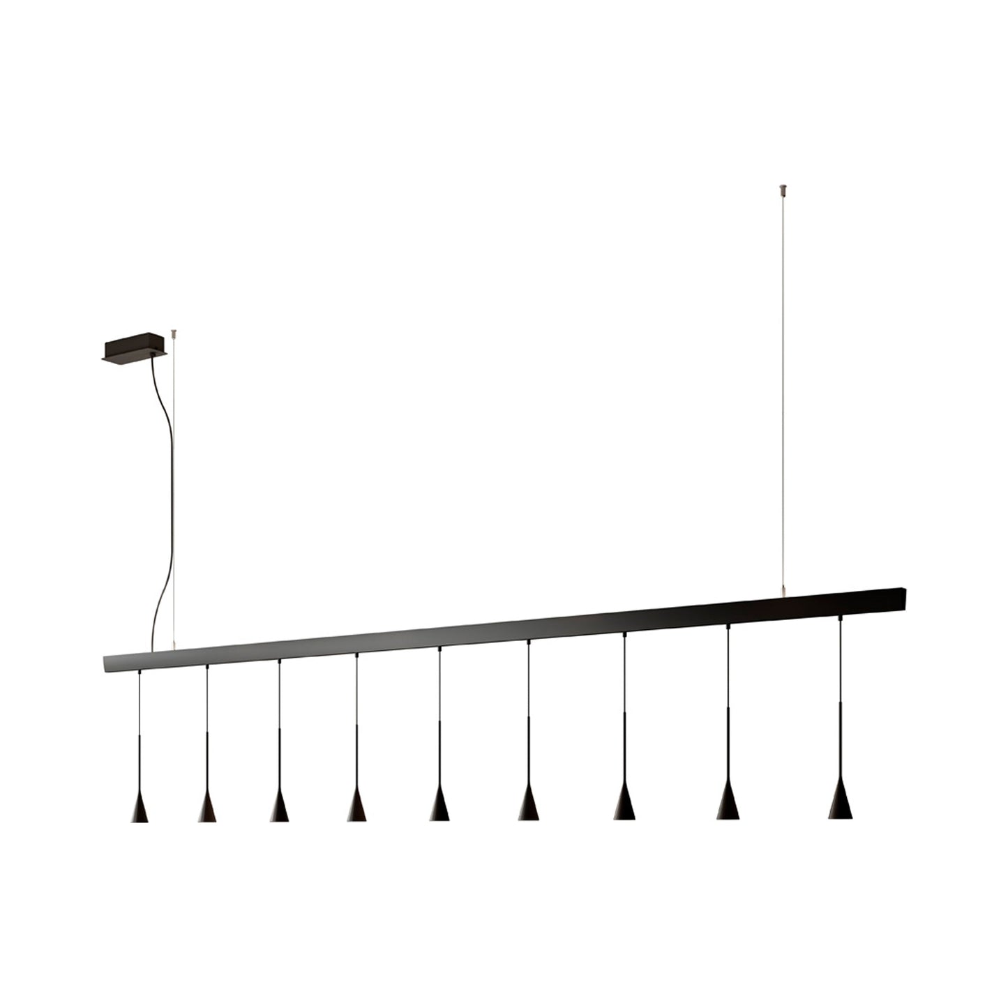 Skybell Linear LED Pendant Light (9-Light/Same Height).
