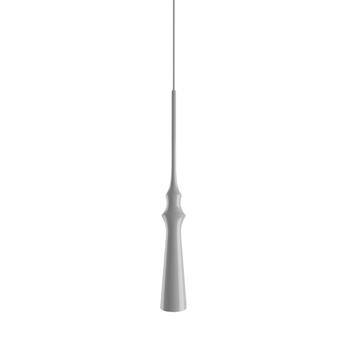 Slend Pendant Light in Matte White (Large).