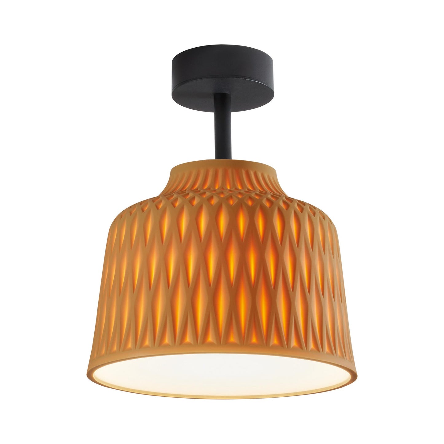 Soft Outdoor Semi Flush Mount Ceiling in Orche.