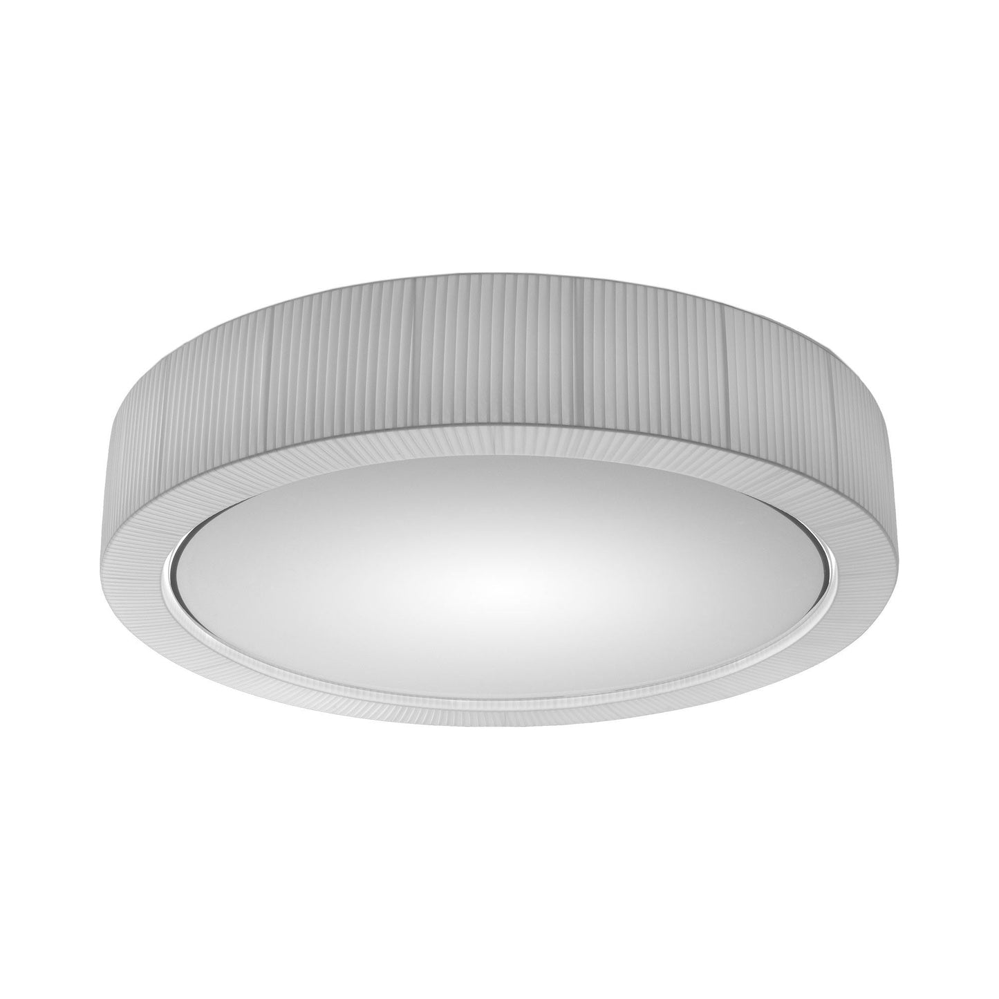 Urban Flush Mount Ceiling Light in White (Large).
