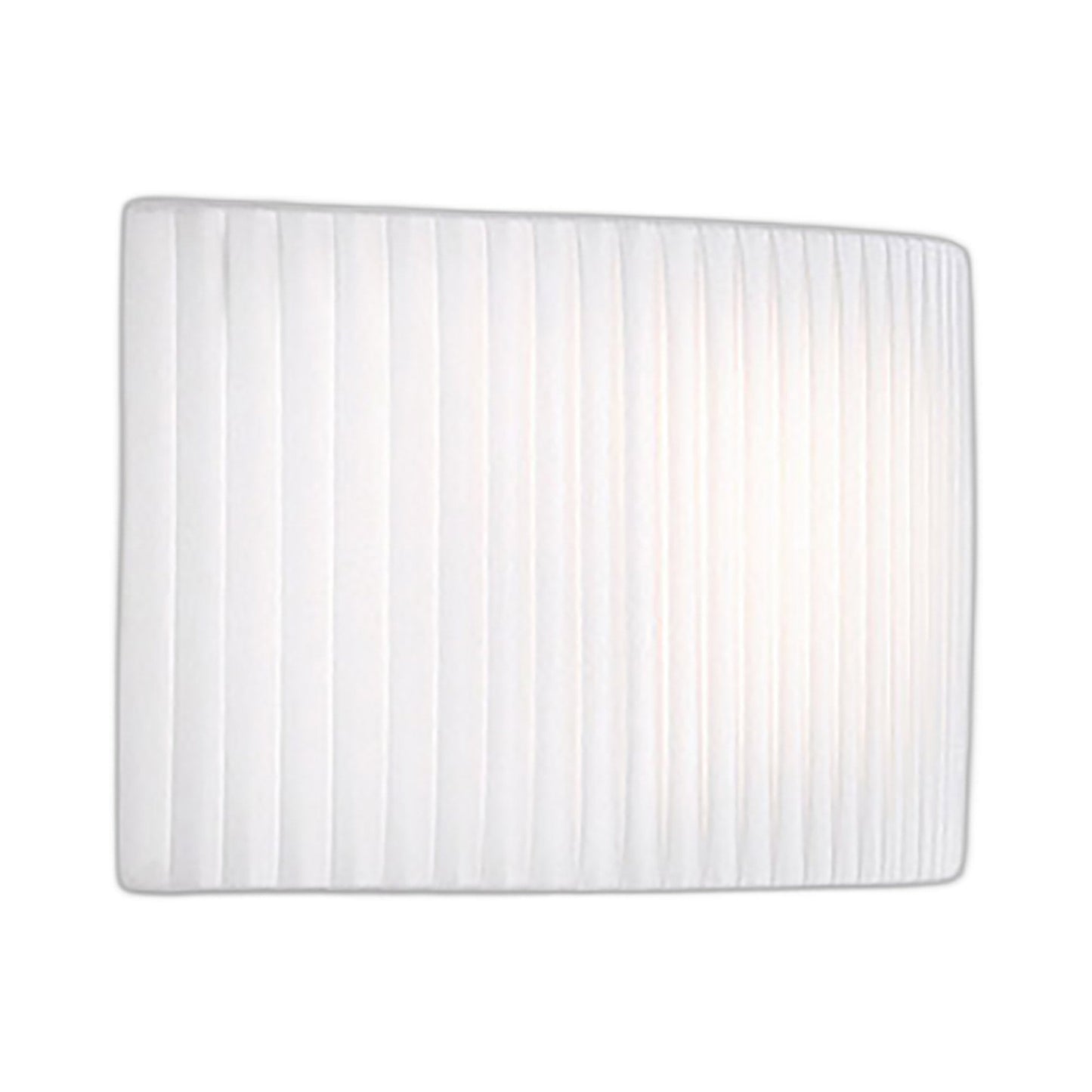 Wall Street Wall Light in White Translucent (Large).