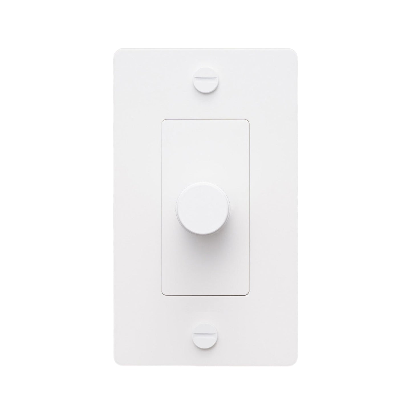 1G Dimmer Switch in White (Without Logo).