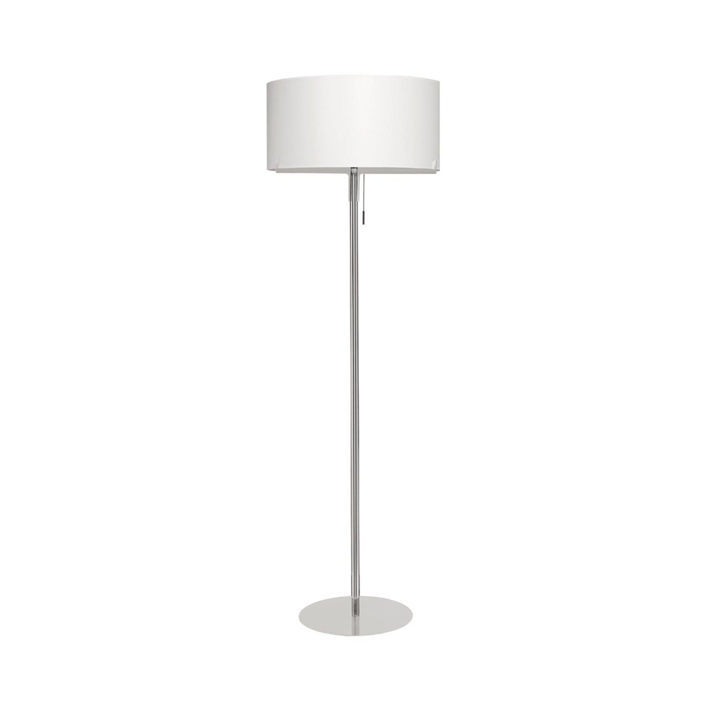 Aitana Floor Lamp in Matt Nickel.
