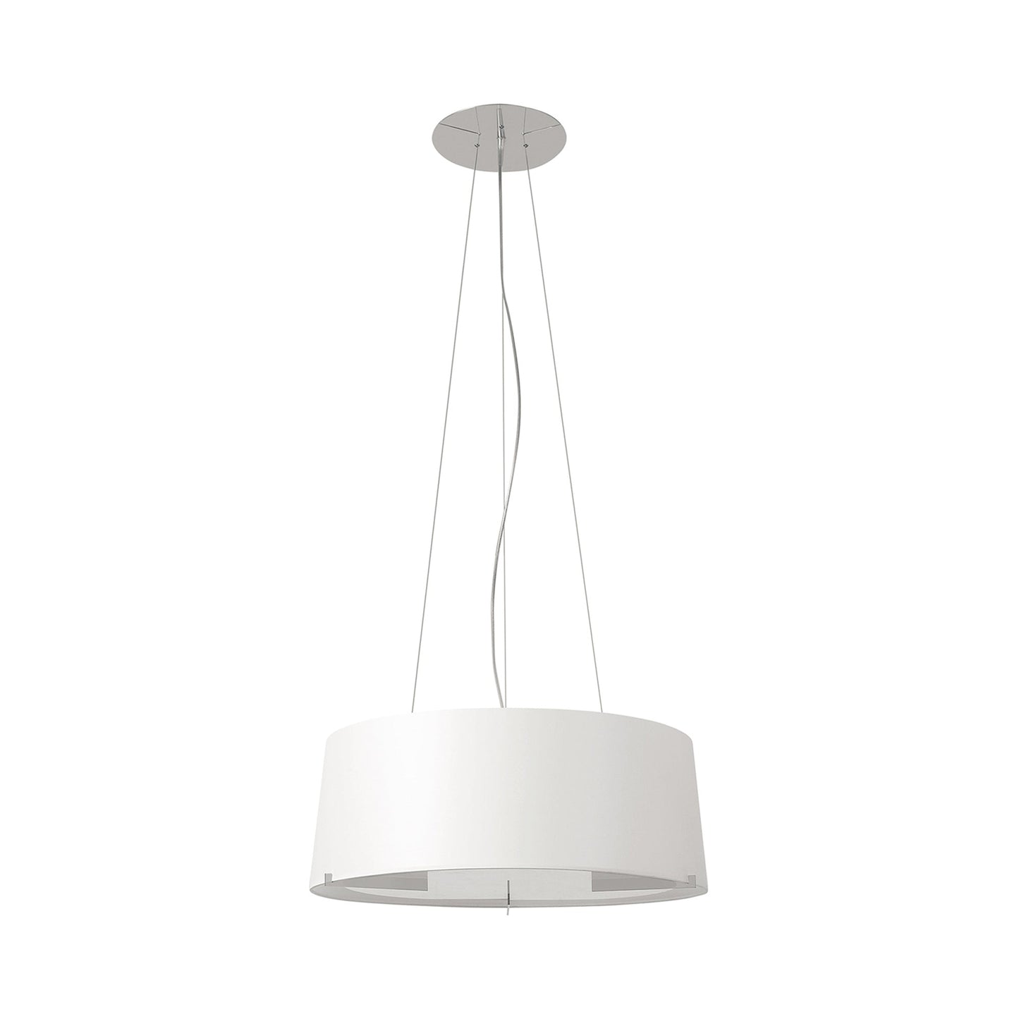 Aitana Pendant Light in Matt Nickel.