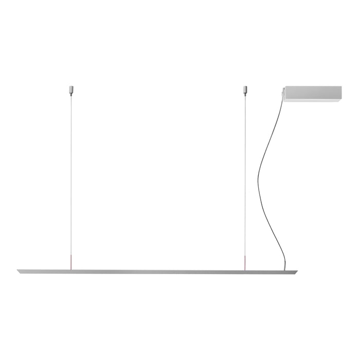 Lineal LED Pendant Light in White (Large).