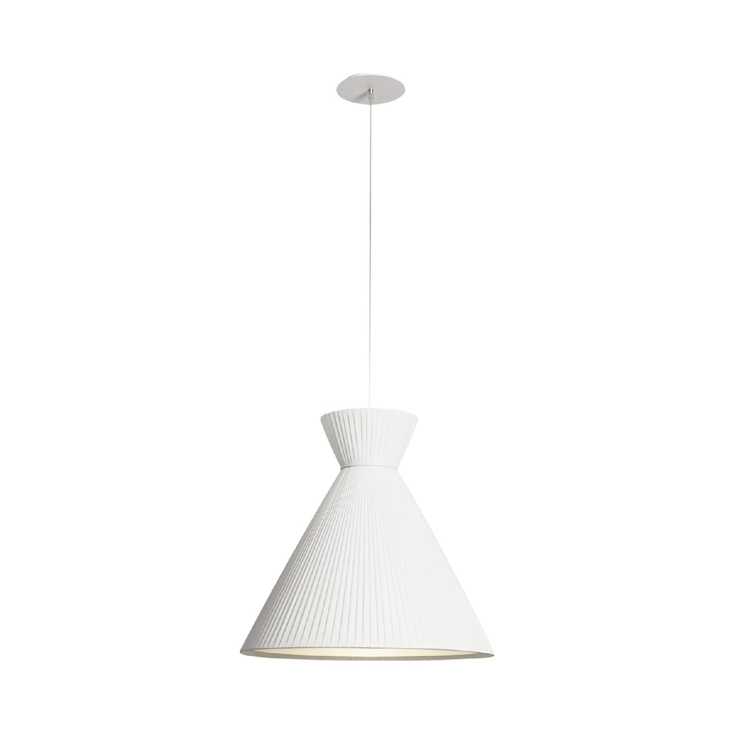 Mandarina Pendant Light in White (Large).
