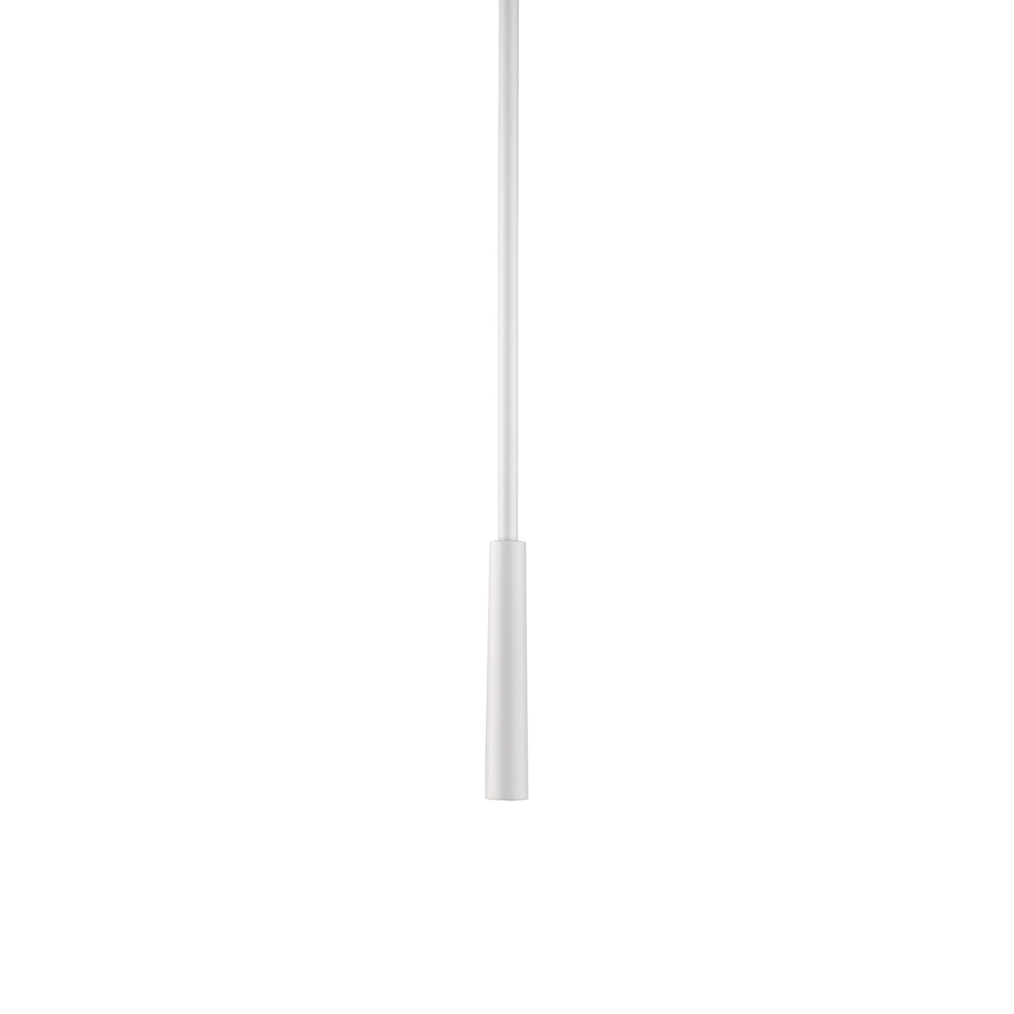 Pippet LED Pendant Light in White (Without Canopy).
