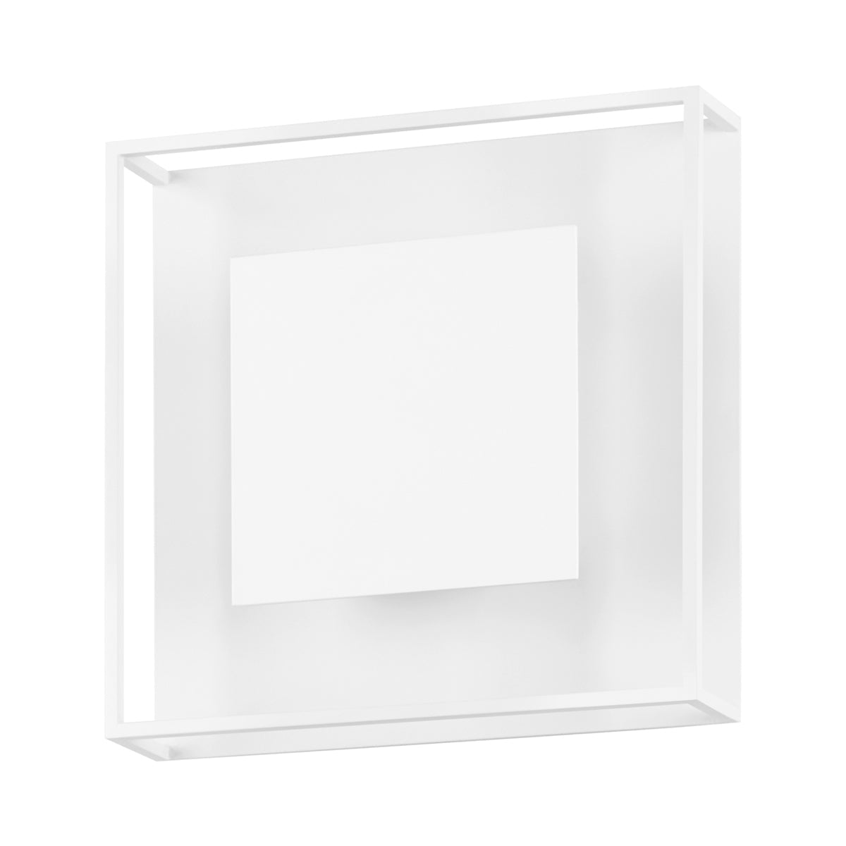 Yoko LED Wall Light in White.