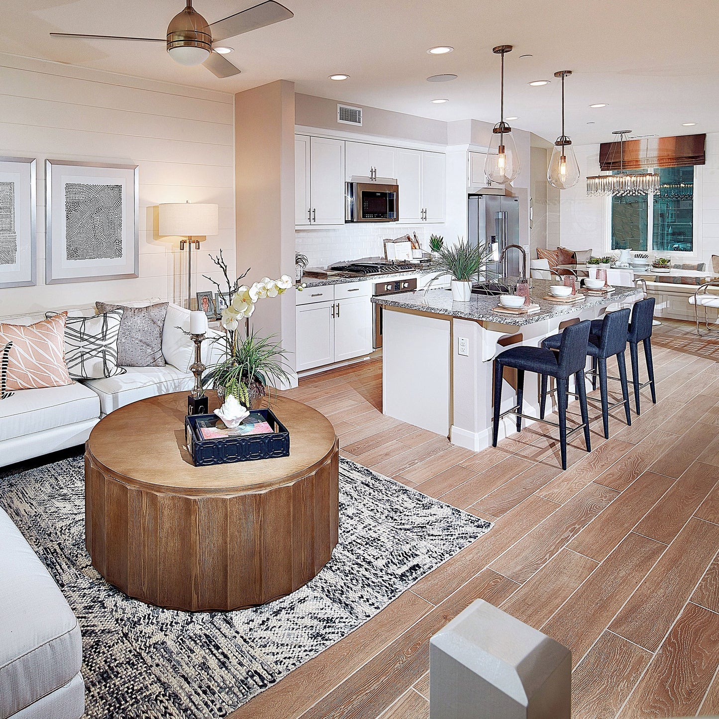 Nyla Pendant Light in dining room.