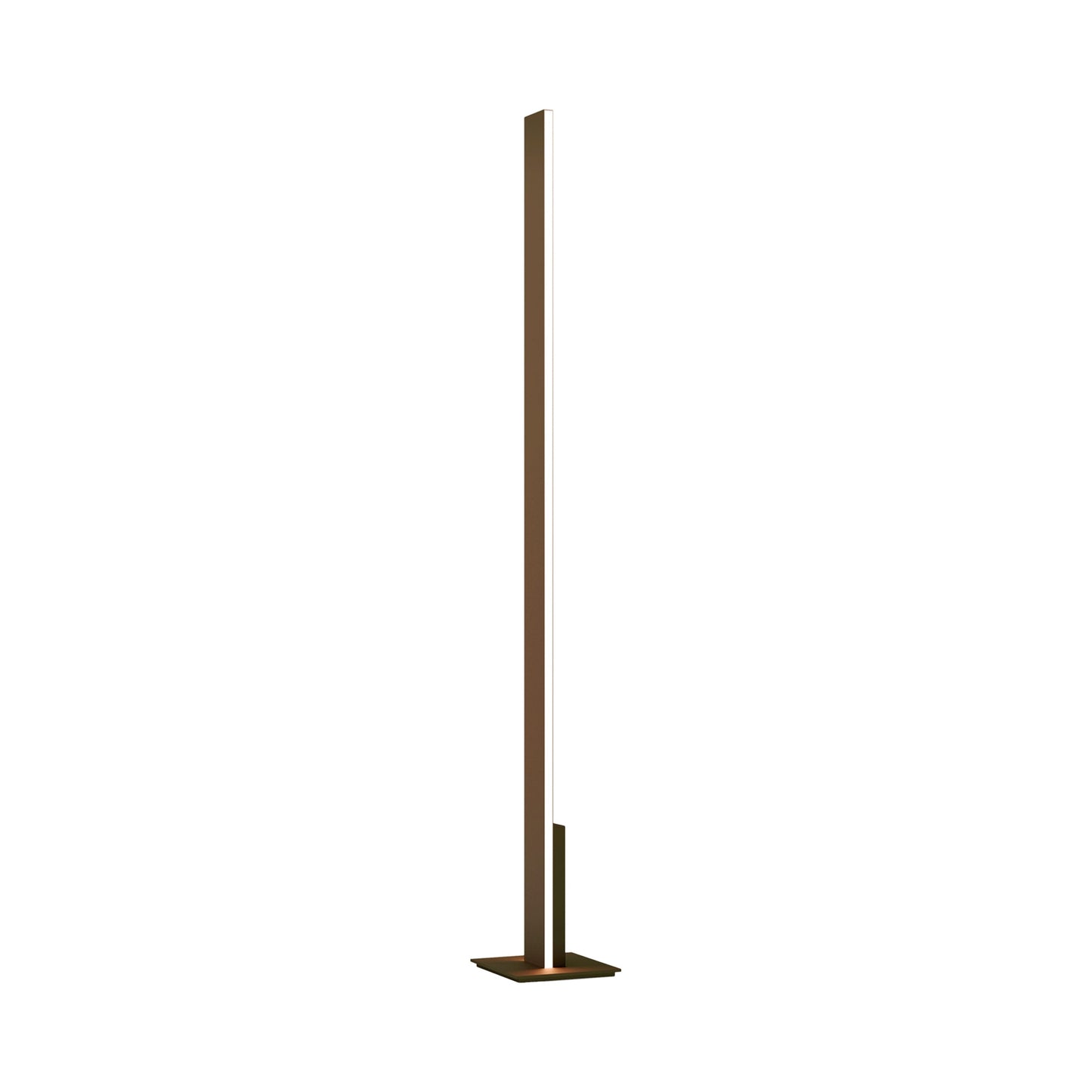 Fly Outdoor LED Floor Lamp in Bronze (35.49-Inch).