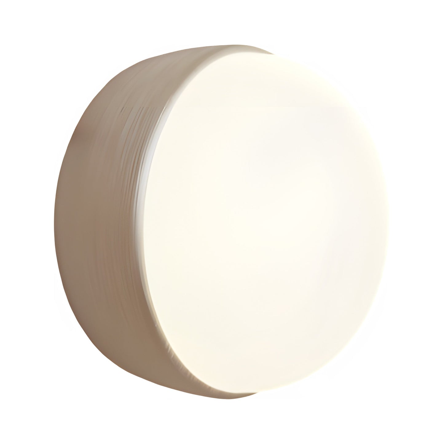 Kiki LED Wall Light in Satin Golden Nickel.