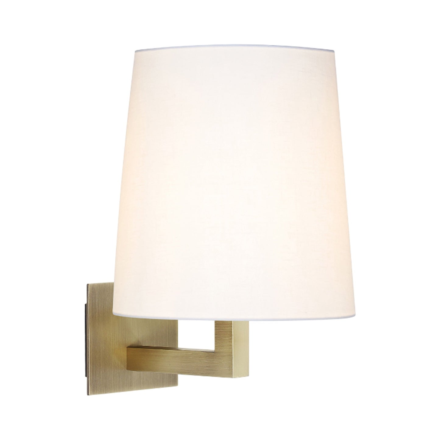 Tonda Wall Light in Matt Light Satin Bronze.