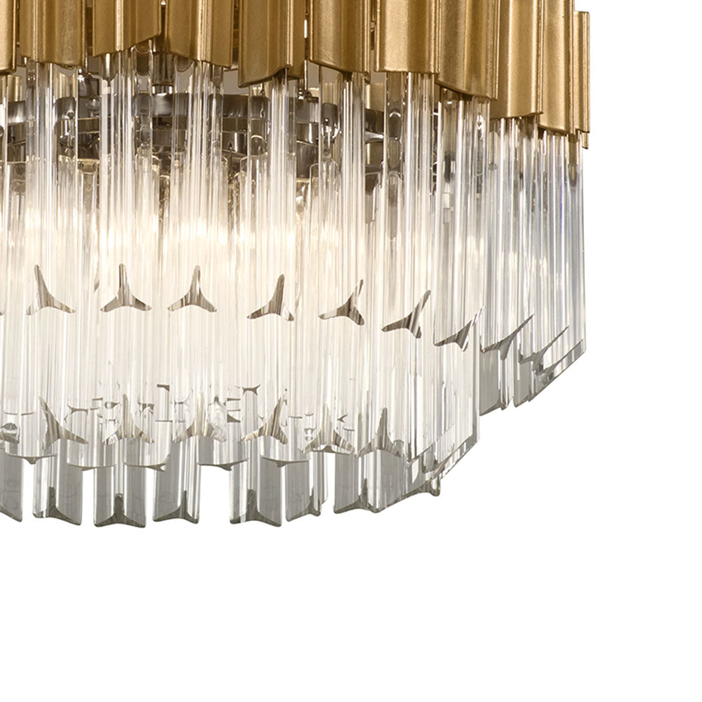 Charisma Semi Flush Mount Ceiling Light in Detail.