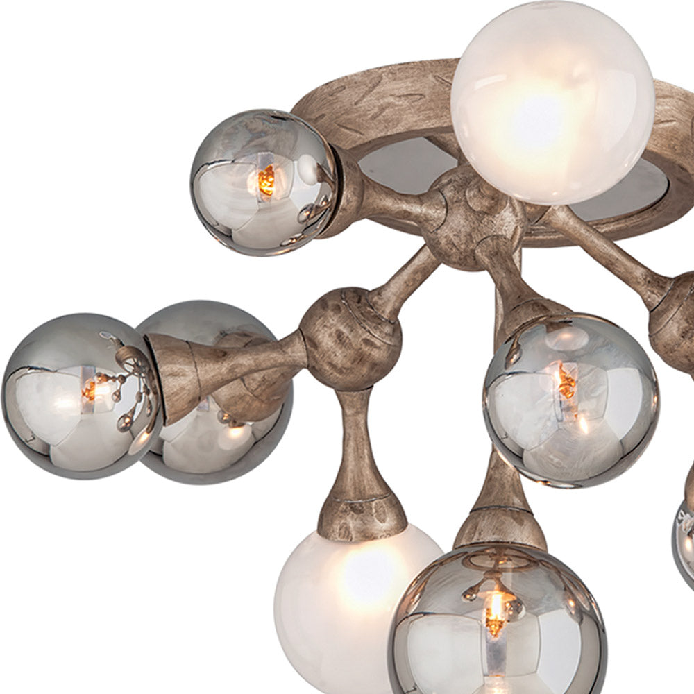 Element Semi Flush Mount Ceiling Light in Detail.