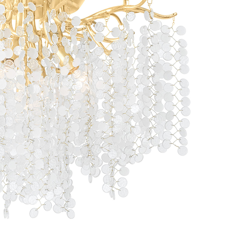 Genoa Semi Flush Mount Ceiling Light in Detail.