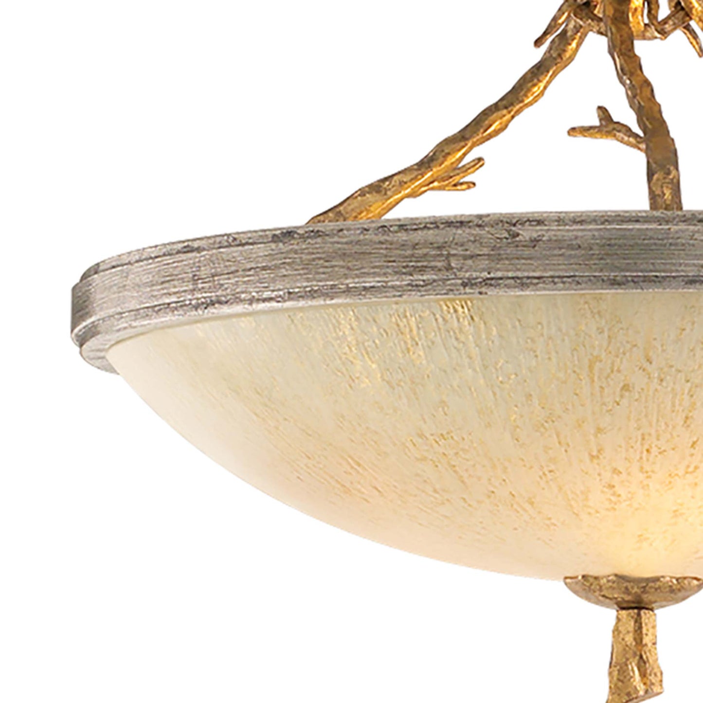 Parc Semi Flush Mount Ceiling Light in Detail.