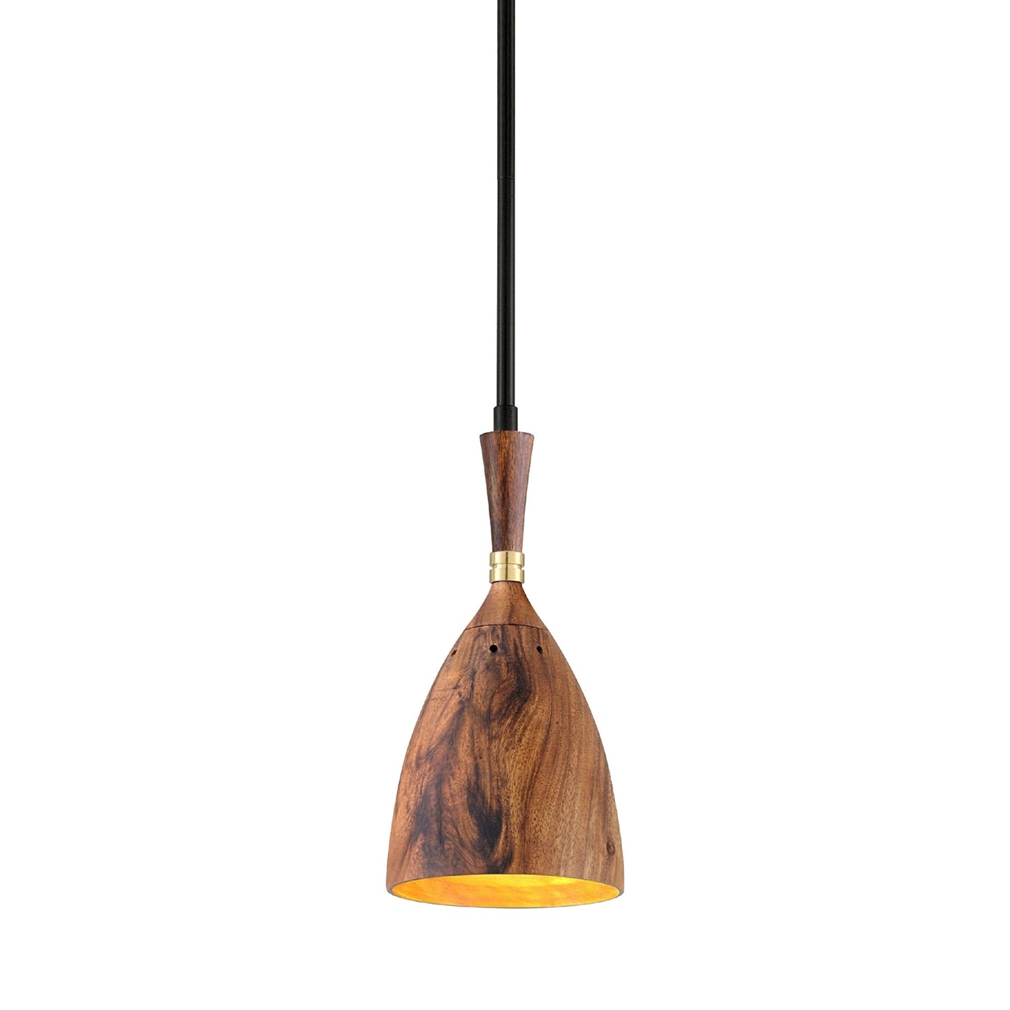 Utopia Mini Pendant Light in Soft Black.