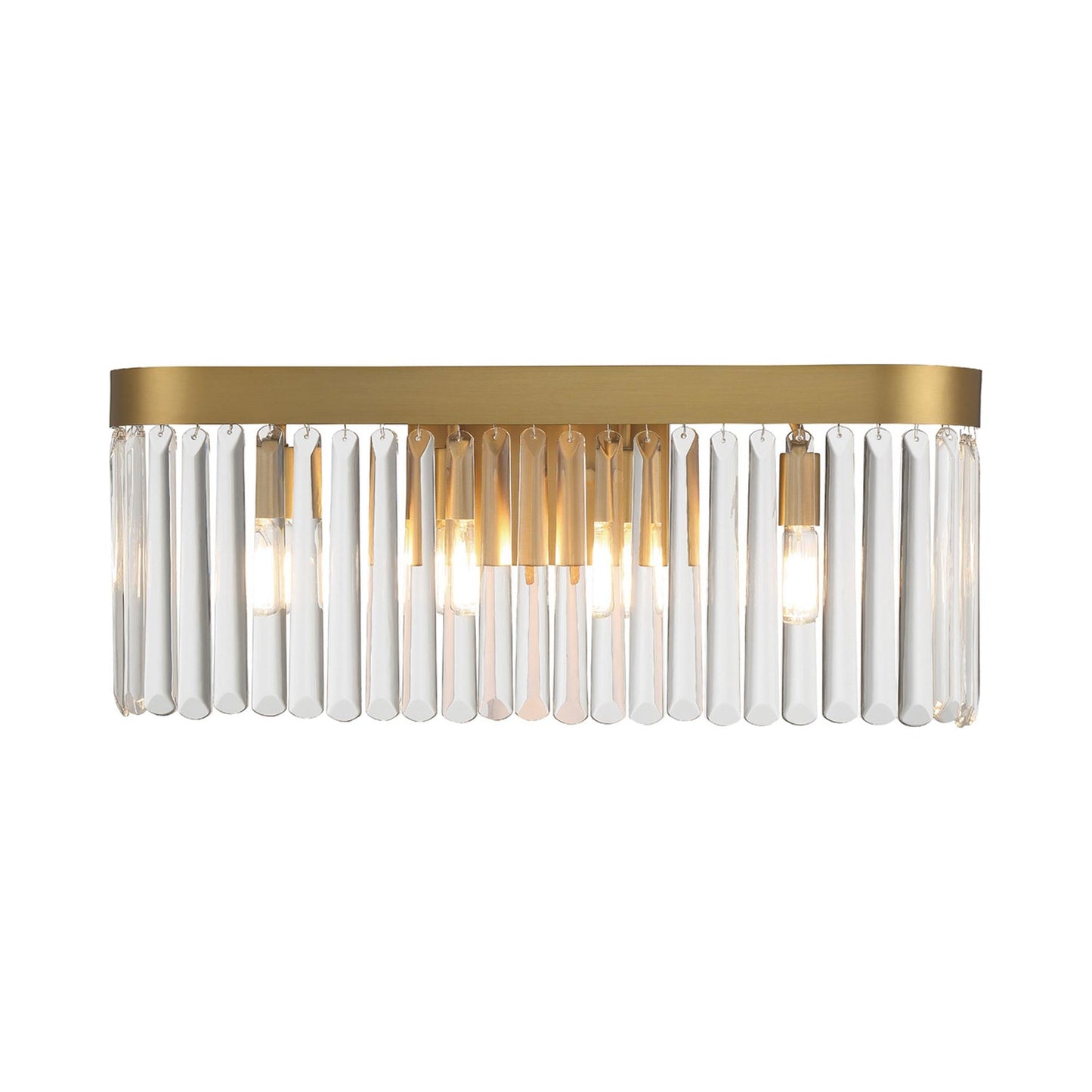 Emory Bath Wall Light in Modern Gold.