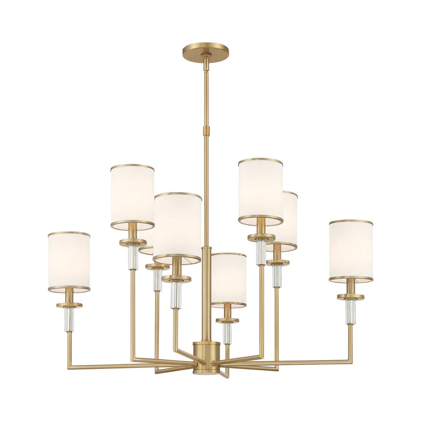 Hatfield Chandelier in Vibrant Gold.