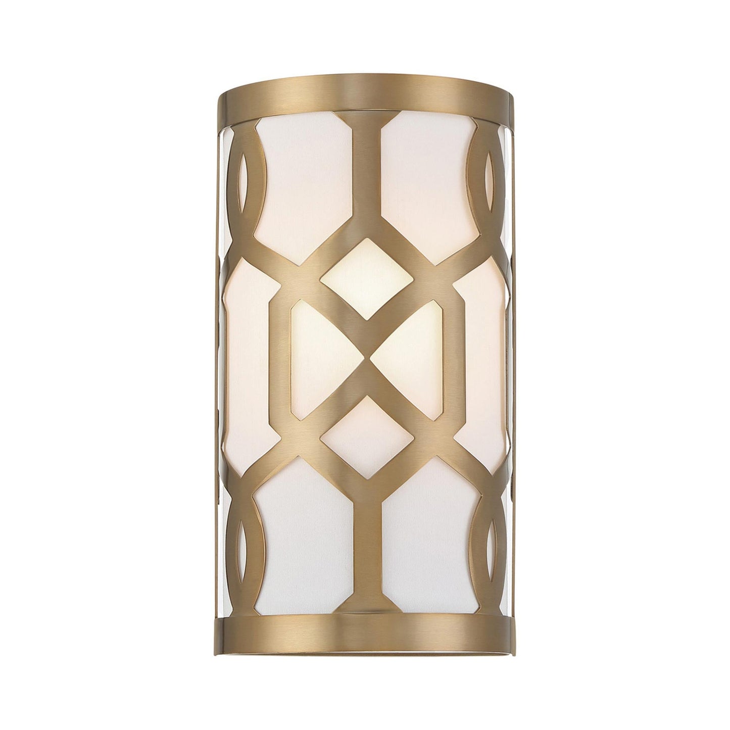 Jennings Wall Light in Aged Brass.
