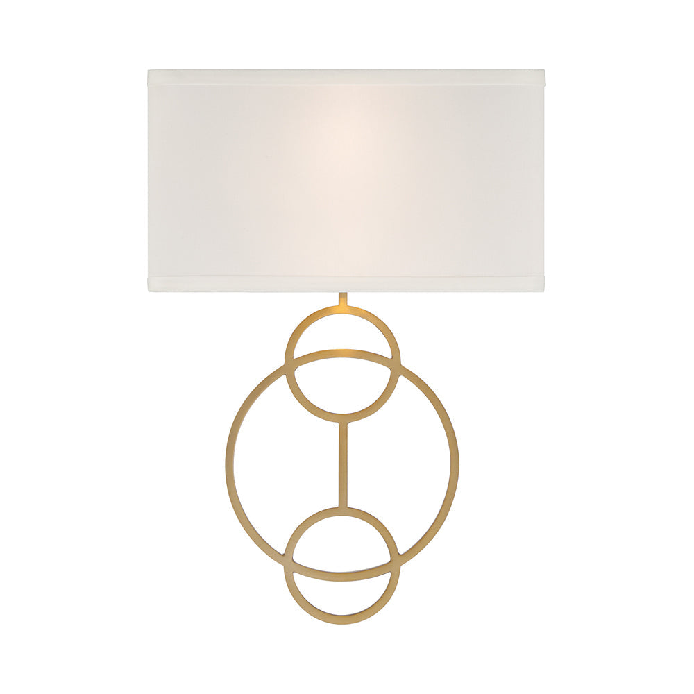 Laurel Wall Light in White.