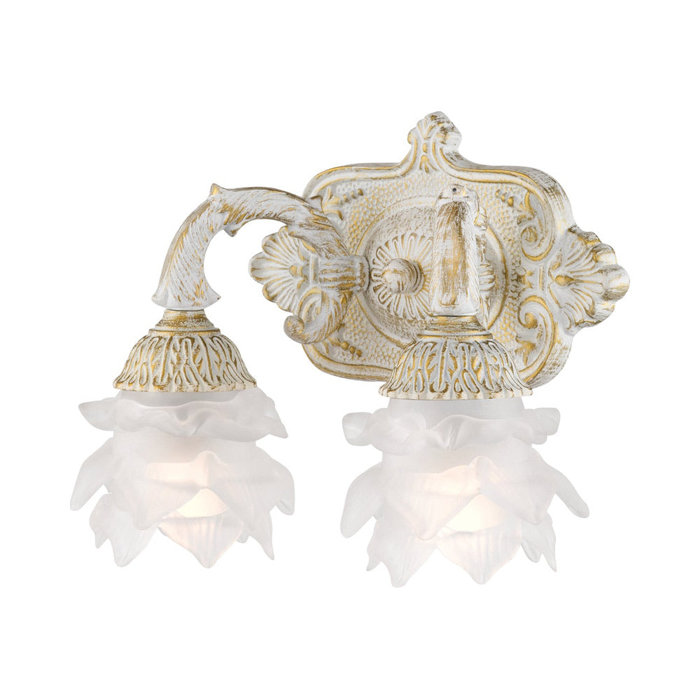 Mayfield Wall Light in Antique White.