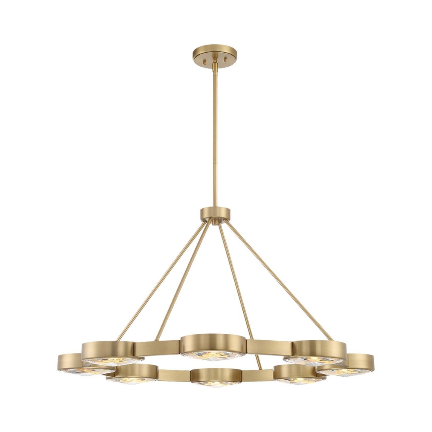 Orson Chandelier in Crystal.