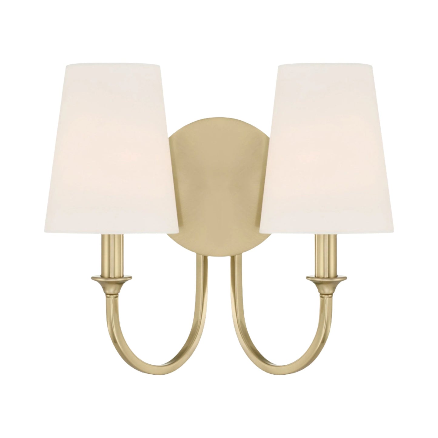 Payton Wall Light in Vibrant Gold (2-Light).