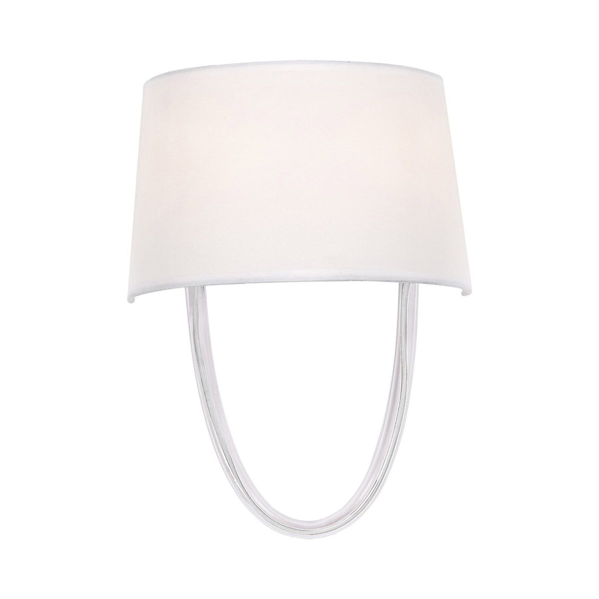 Stella Wall Light in Polished Chrome/Clear Cord.