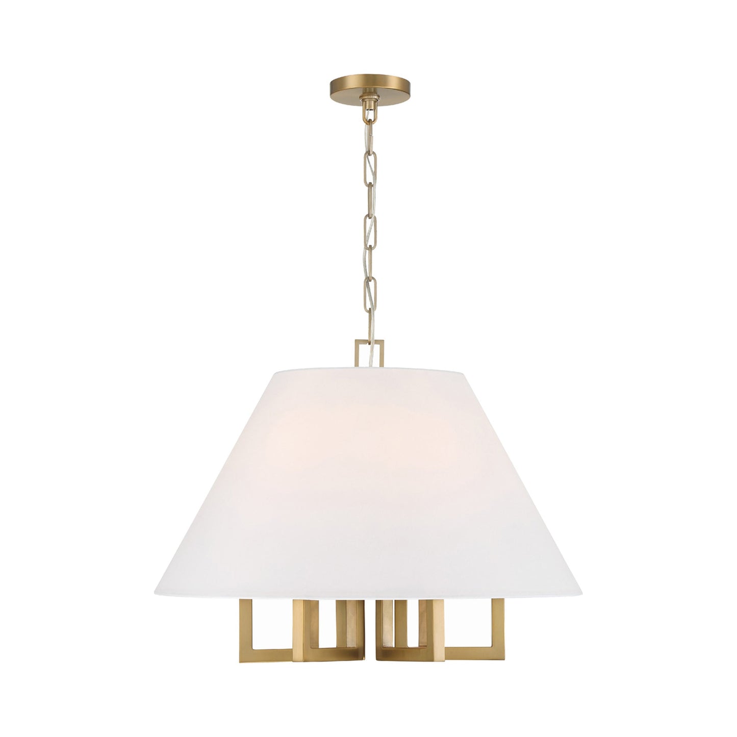 Westwood Chandelier in Vibrant Gold (6-Light).