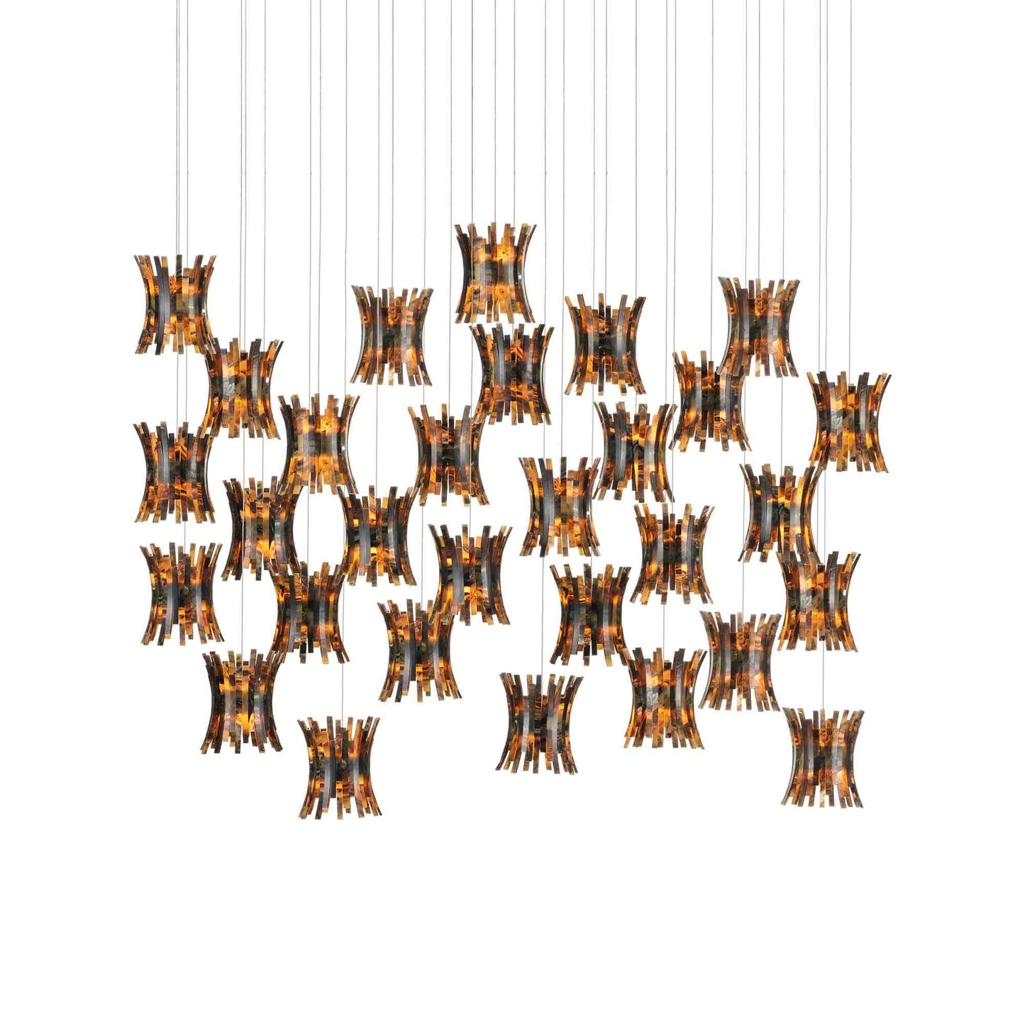 Alsop Linear Multi Pendant Light (30-Light).