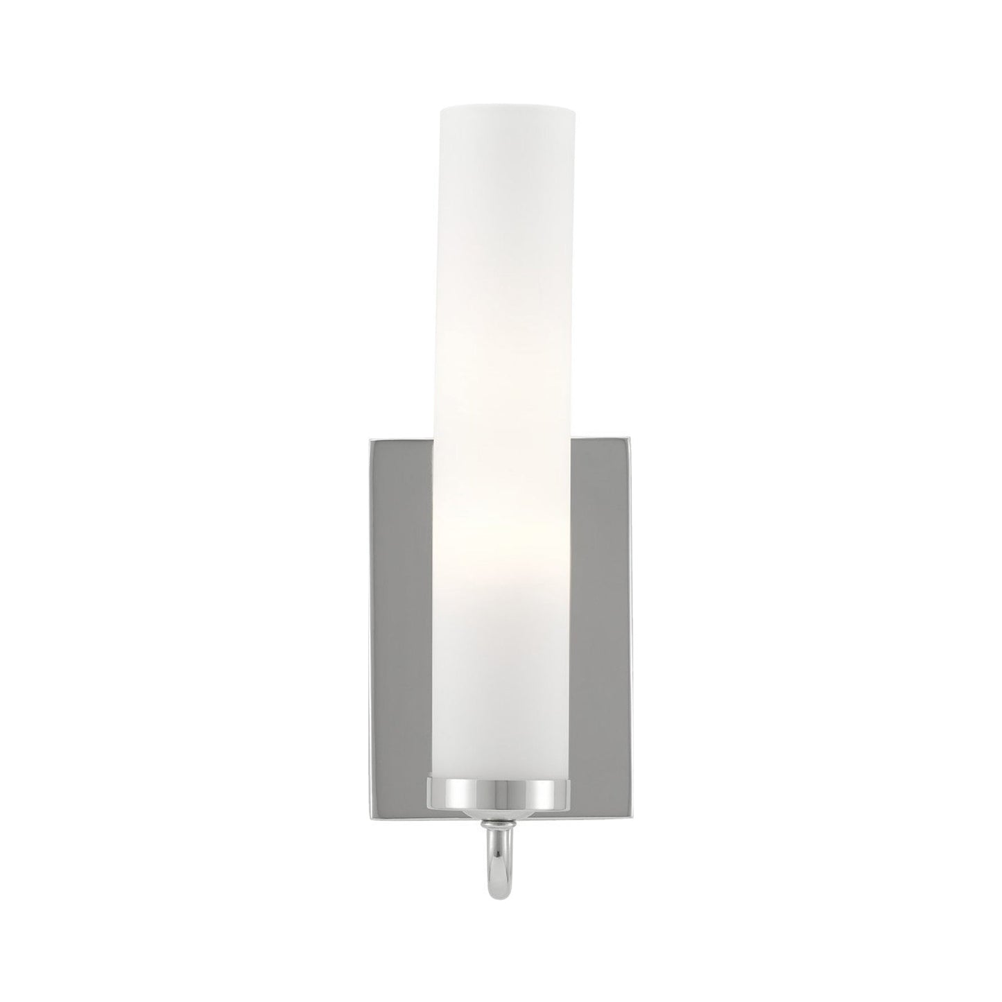 Brindisi Wall Light in Polished Nickel.