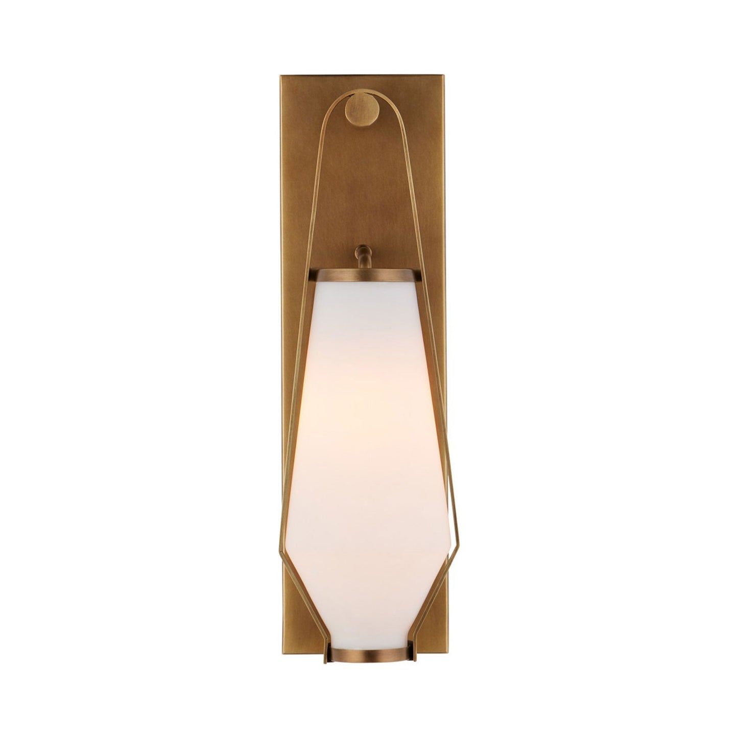 Brompton Bath Wall Light in Brass.