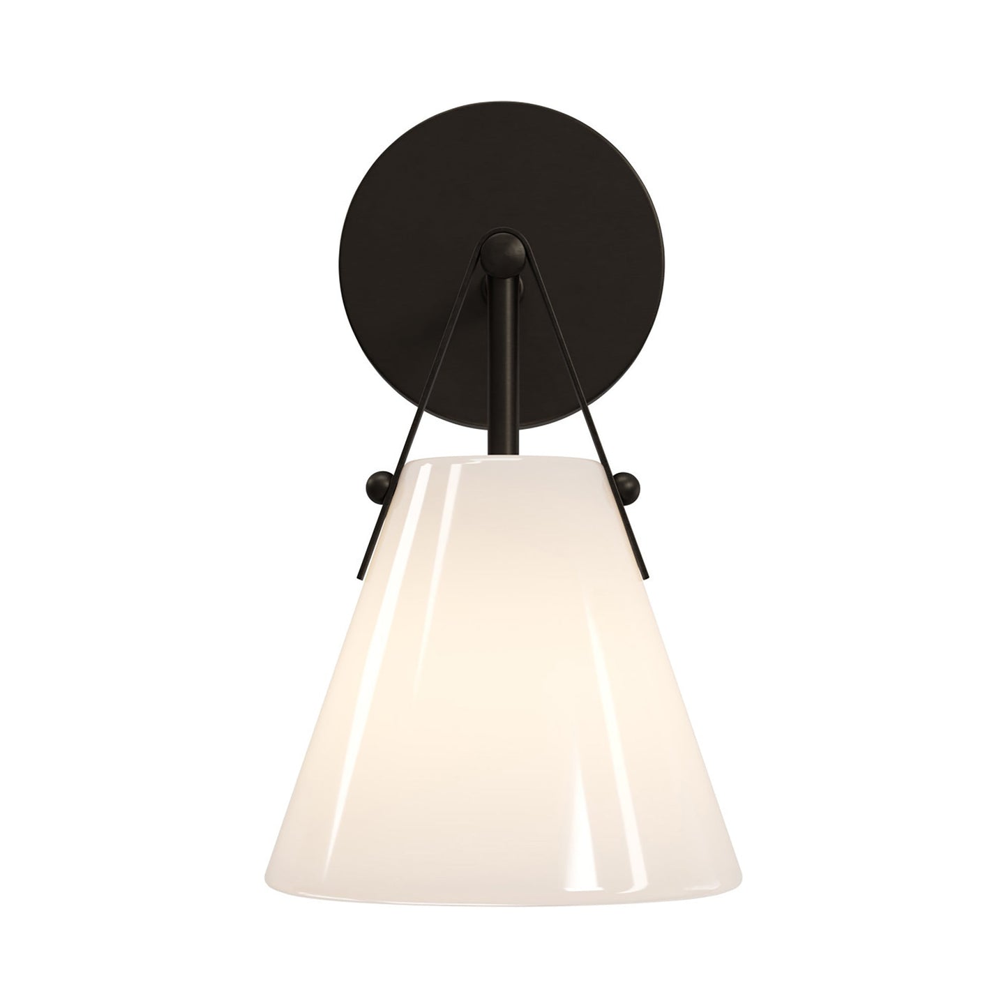 Bronwen Bath Wall Light in Oil Rubbed Bronze.