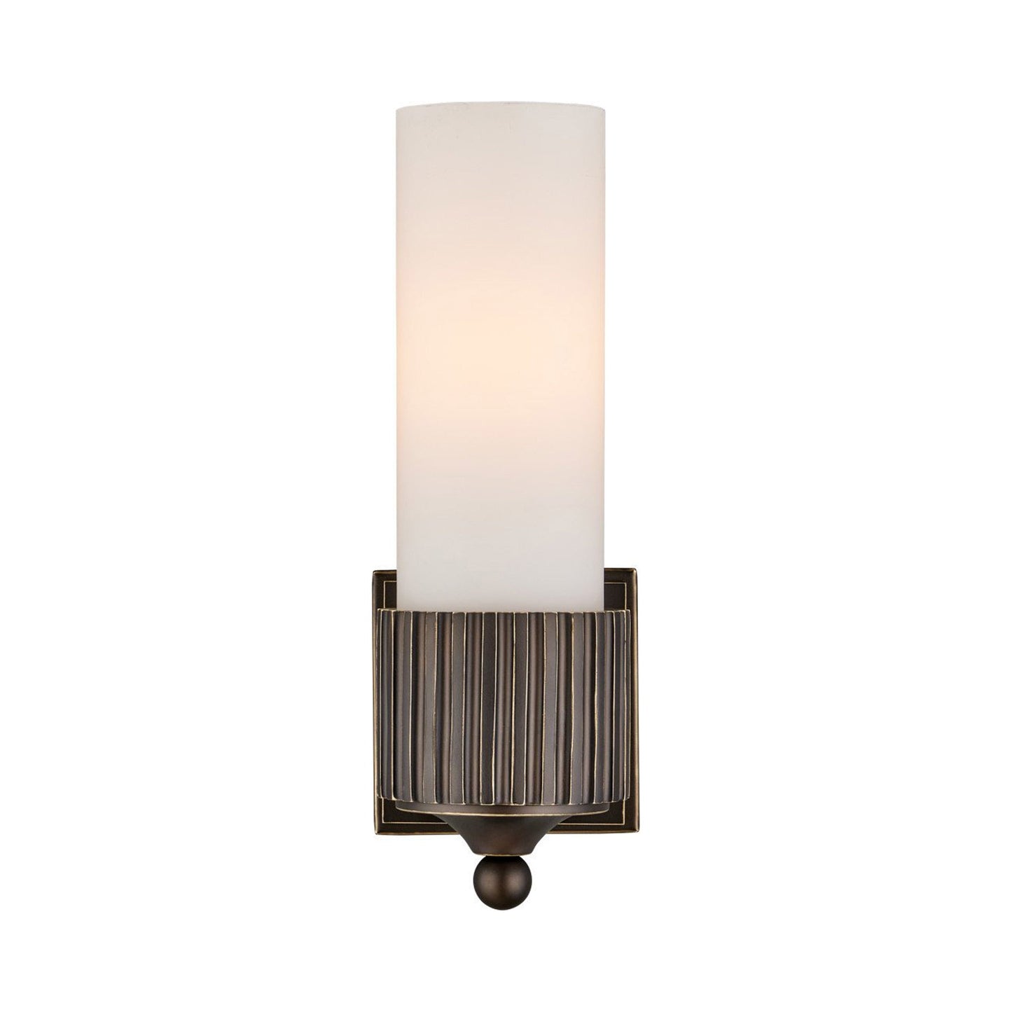 Bryce Bath Wall Light in Bronze.