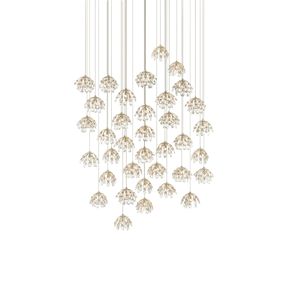 Crystal Bud Multi Pendant Light (36-Light).