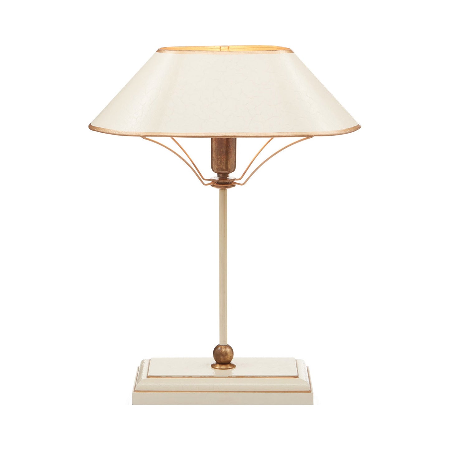Daphne Table Lamp in White.
